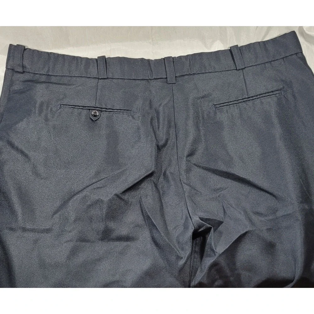 GRMNT Men's Hidden Elastic Waistband Work Pants - Navy Blue - Sz 48/28
